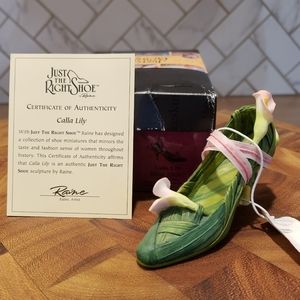 Just the Right Shoe, Calla Lily, 25092, 1999